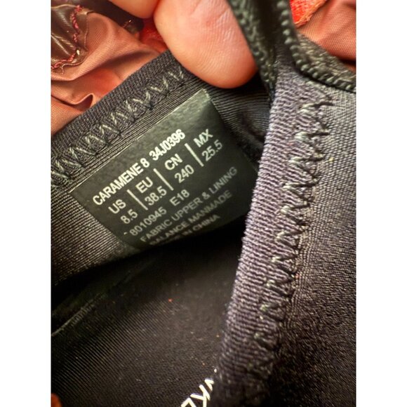 Like New RARE Raf Simons x Calvin Klein Burgundy Lace Up Sneakers - 8.5 - Picture 7 of 8